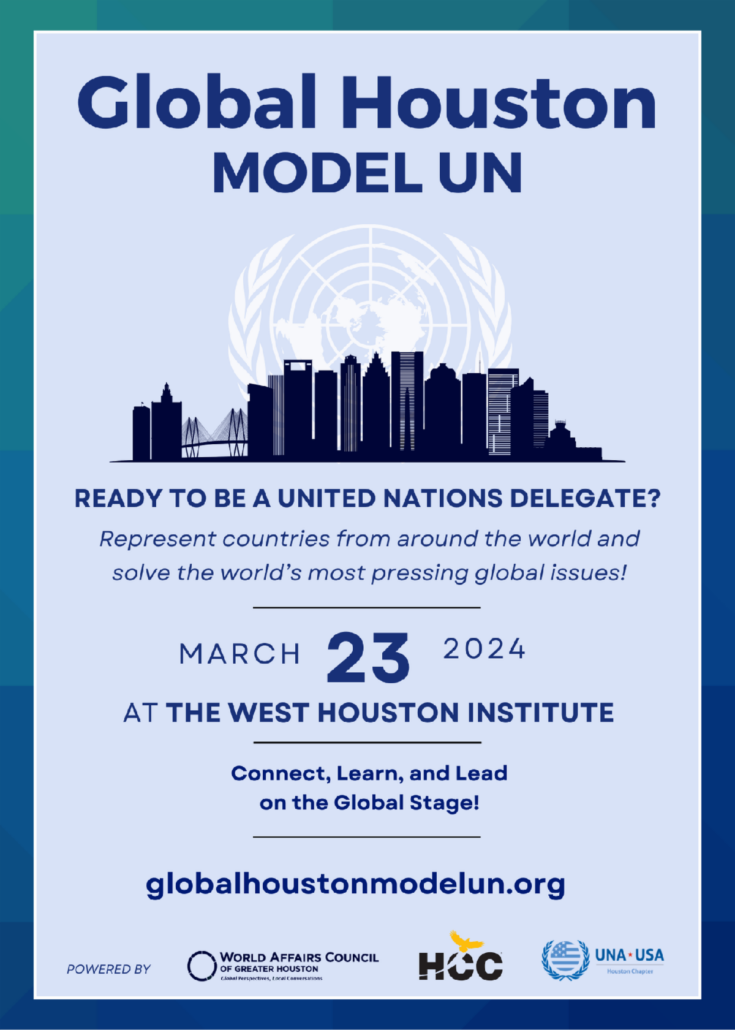 Global Houston Model UN UNA Houston